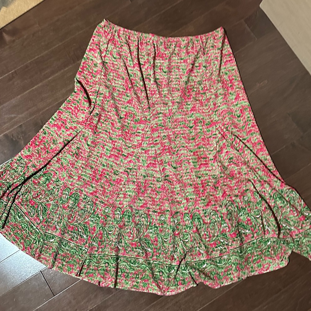 1XL Maxi colourful skirt